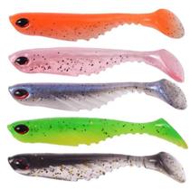 Kit 5 Iscas Artificial soft para tucunaré badejo robalo Kit 5 Iscas Artificial soft para tucunaré badejo robalo