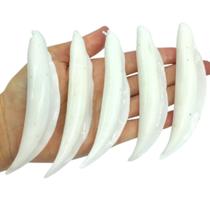 Kit 5 Iscas Artificias Tuvira Sarapó 11cm Branca Kit 5 Iscas Artificias Tuvira Sarapó 11cm Branca