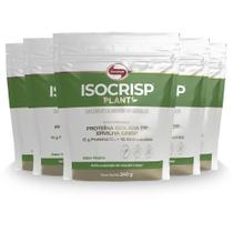 Kit 5 Isocrisp Plant Proteína De Ervilha Vitafor 240G Neutro