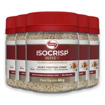 Kit 5 Isocrisp Whey Protein Vitafor Neutro 60g