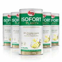 Kit 5 Isofort Plant Vitafor 450g Baunilha Kit 5 Isofort Plant Vitafor 450g Baunilha