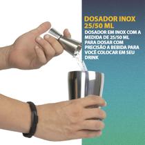 Kit 5 Itens Coqueteleira Inox 500ml Para Drinks Caipirinha Bartender Bar Barman Completo