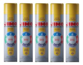 Kit 5 Jimo Desengordurante Removedor Gordura Espuma 400ml Kit 5 Jimo Desengordurante Removedor Gordura Espuma 400ml