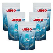Kit 5 Jimo Lava Louça Hidrossolúvel Máquina Lavar Louça Kit 5 Jimo Lava Louça Hidrossolúvel Máquina Lavar Louça