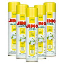 Kit 5 Jimo Limpa Box & Banheiro 400ml Espuma Ativa Citrus