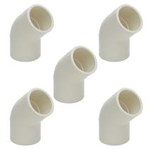 Kit 5 Joelho 45º Cpvc 22mm Água Quente Conector Resistente Kit 5 Joelho 45º Cpvc 22mm Água Quente Conector Resistente