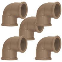 Kit 5 joelho 90 soldavel 50mm 1.1/2 amanco Kit 5 joelho 90 soldavel 50mm 1.1/2 amanco