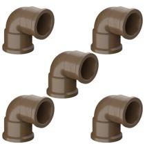 Kit - 5 Joelhos Tigre Soldável 90º 50mm Kit - 5 Joelhos Tigre Soldável 90º 50mm