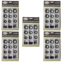 Kit 5 Jogos C/ 50 Anéis Vedação Borracha O-Ring 12 Tamanhos Kit 5 Jogos C/ 50 Anéis Vedação Borracha O-Ring 12 Tamanhos