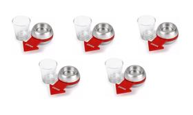 Kit 5 Jogos Vira Virou Bebidas Gira Beba Drinks Shot Tequila Kit 5 Jogos Vira Virou Bebidas Gira Beba Drinks Shot Tequila