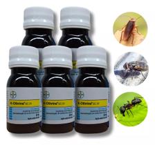 Kit 5 K-othrine Sc 25 - Inseticida líquido contra formigas mosquitos baratas 30mL