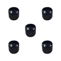 Kit 5 Knob Baixo Metal Sem Parafuso KB-01 Preto Kit 5 Knob Baixo Metal Sem Parafuso KB-01 Preto