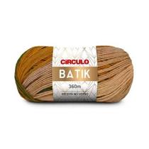 Kit 5 Lã Fio Mesclada Batik Circulo - 360m/100g