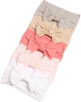 Kit 5 Laços de Bebê Turbante Faixinha de Bebê Lacinhos Kit 5 Laços de Bebê Turbante Faixinha de Bebê Lacinhos