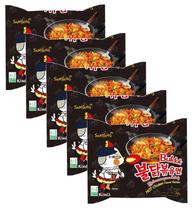 kit 5 LAMEN COREANO APIMENTADO BULDAK HOT CHICKEN RAMEN 140G