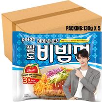 Kit 5 Lamen Coreano Paldo Bibimmen Agridoce E Picante 130g