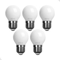 Kit 5 Lâmpada Bolinha G45 Led 3000K/4000K/6500K Bivolt 4,8W
