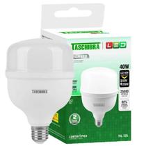 Kit 5 Lampada Bulbo 40W Luz Neutra Suave 4000K Alta Potencia