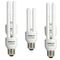 Kit 5 lampada fluorescente 11w 220v compacta 2700k empalux Kit 5 lampada fluorescente 11w 220v compacta 2700k empalux