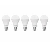 Kit 5 lampada led bulbo 9w 12v branco frio 6500k e27 ourolux Kit 5 lampada led bulbo 9w 12v branco frio 6500k e27 ourolux
