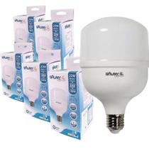 Kit 5 Lampada Led Bulbo Alta Potência 20W Bivolt E27 Luz Branco Frio 6500K 1600 Lúmens Galaxy-Led