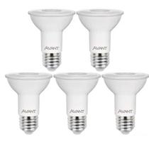 KIT 5 Lâmpada Led Par 20 7w Luz Amarela 2700k E27 Avant KIT 5 Lâmpada Led Par 20 7w Luz Amarela 2700k E27 Avant