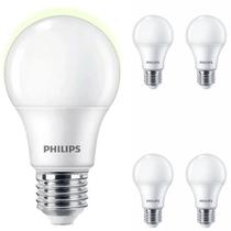 kit 5 Lâmpada Led Philips 9w Bulbo Branco Neutro 4000K 806lm Equivale 60w Luz Neutra Residencial Bivolt