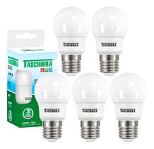 Kit 5 Lâmpada Led Tkl 30 4,9w E27 6500k Taschibra Abajur