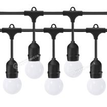 Kit 5 Lâmpadas Bolinha G45 Led + Extensão Varal De 5 Metros Ideal Para Restaurante KIT007