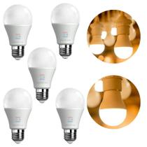 kit 5 Lâmpadas Bulbo de Led 5w Bivolt E27 Economica Branco Frio Quente Bolinha para Sala Cozinha Banheiro branco frio 3000k 6500k kit 5 Lâmpadas Bulbo de Led 5w Bivolt E27 Economica Branco Frio Quente Bolinha para Sala Cozinha Banheiro branco frio 3000k 6500k