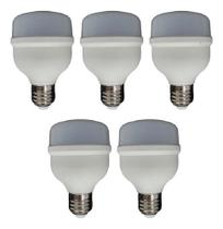 Kit 5 Lampadas Bulbo T Galaxy LED E27 20W Bivolt 4000K Kit 5 Lampadas Bulbo T Galaxy LED E27 20W Bivolt 4000K