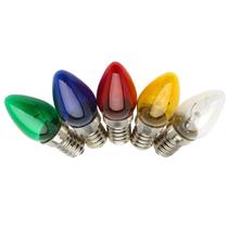 kit 5 Lâmpadas Chupeta E14 Colorida Diversas Cores Empalux 127V 220V