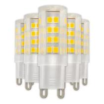 Kit 5 Lâmpadas G9 7 Watts 3.000 K Luz Quente Bivolt