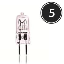 Kit 5 Lâmpadas Halógena Jc Bipino 50W 12V 01380 Kit 5 Lâmpadas Halógena Jc Bipino 50W 12V 01380