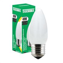 Kit 5 Lâmpadas Incandescente Taschibra Vela 40W E27 110v ou 220v Kit 5 Lâmpadas Incandescente Taschibra Vela 40W E27 110v ou 220v