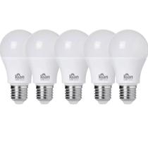 Kit 5 Lâmpadas Kian Led Classic 9w Luz Morna 3000k Inmetro