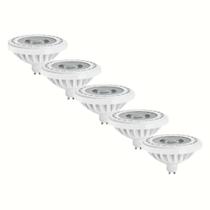 Kit 5 Lâmpadas Led 12w Ar111 36 Gu10 Bivolt Branco Neutro