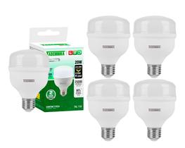 Kit 5 Lâmpadas Led 20w Bivolt Bulbo E27 Branco Neutro 4000k Kit 5 Lâmpadas Led 20w Bivolt Bulbo E27 Branco Neutro 4000k