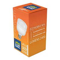 Kit 5 Lâmpadas Led 30w Bulbo Branco Frio 6500k Bivolt Alta Potencia 1 Ano de Garantia ULTRALUZ