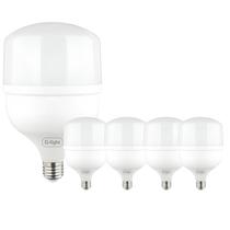 Kit 5 Lâmpadas Led 50w Super Bulbo Alta Potência Bivolt Branco Frio- G-Light