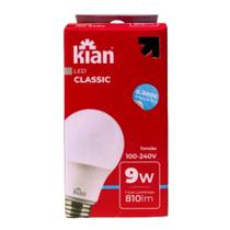 Kit 5 Lâmpadas LED 9w Luz Branca 6500k Casa e Decoração 2022 - Kian