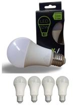 Kit 5 Lâmpadas Led Bulbo 12w - Frio (6500K)
