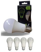 Kit 5 Lâmpadas Led Bulbo 12w Frio 6500K