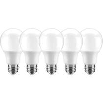 Kit 5 Lâmpadas Led Bulbo 15w E27 Branco Frio Inmetro