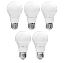 Kit 5 Lâmpadas Led Bulbo 15w E27 Branco Frio Inmetro Lumanti