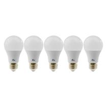 Kit 5 Lampadas LED Bulbo Kian 12V 7W 6500K Kit 5 Lampadas LED Bulbo Kian 12V 7W 6500K