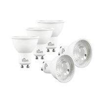 Kit 5 Lâmpadas Led Dicroica 6,5w Mr16 2700k Kian