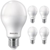 Kit 5 Lâmpadas Led Philips Bulbo 16W 6500K Branco Frio E27