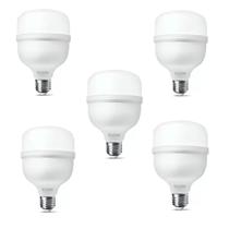 kit 5 Lâmpadas Super Bulbo Alta Potência LED 30W Branco Frio - Elgin