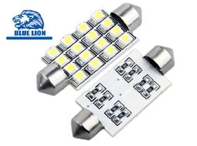 Kit 5 Lâmpadas Torpedo 16 Leds 39mm